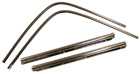 Rear Window Molding Set, 4 pieces, 1968-72 Cutlass and 442