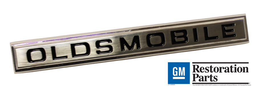 1967 'Oldsmobile' Cutlass Grille Bar Emblem