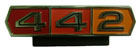 '442' Grille Emblem, 1965 Olds 442