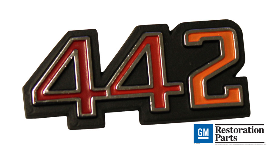 Glove Box Emblem - 1970-71 Oldsmobile 442