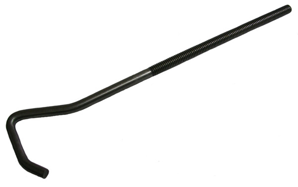 Spare tire hold down rod, 1966-72 Oldsmobile