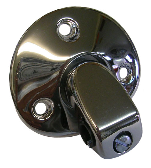 Sun visor brackets, pair, 1964-72 Cutlass and 442 closed models