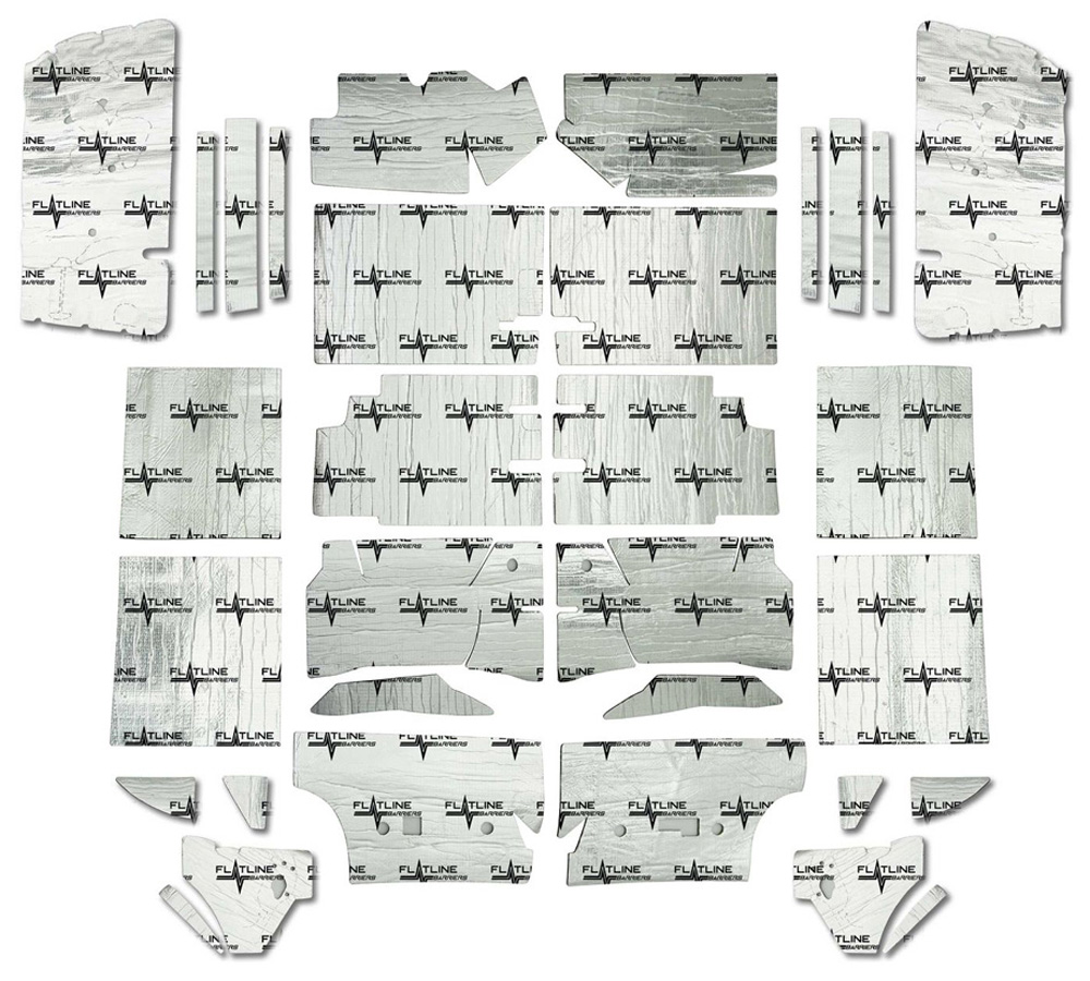 Complete Interior Insulation Kit, Coupe, 1968-72 GM A Body