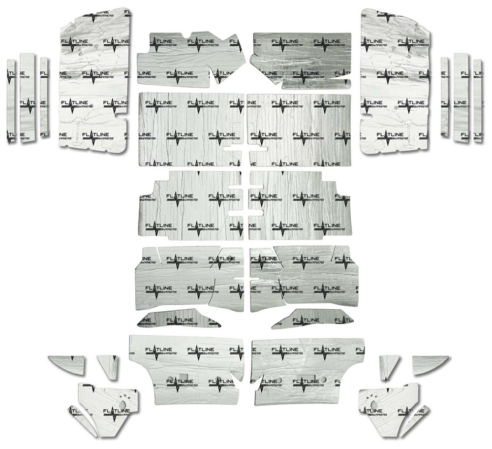 Complete Interior Insulation Kit, Conv, 1968-72 GM A Body