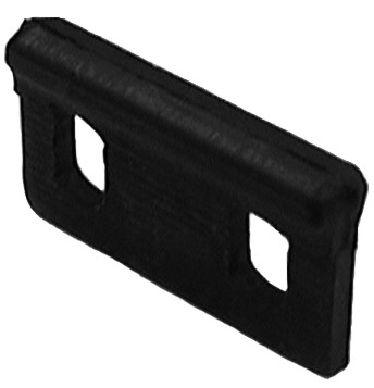 Trunk ledge bumper and adjuster, 1954-56 Oldsmobile