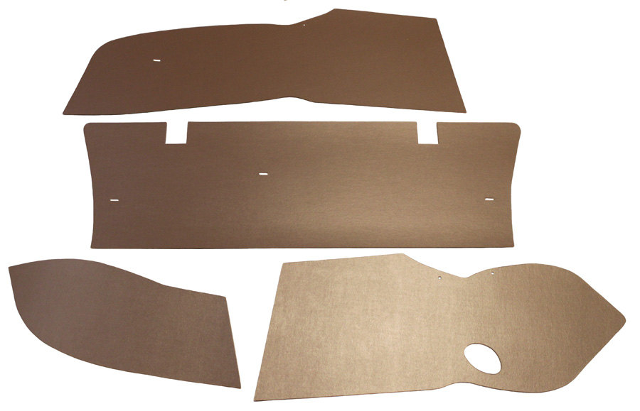 Trunk Cardboard Set, 1949-51 Oldsmobile 76, 88 and 88A Club Coupes