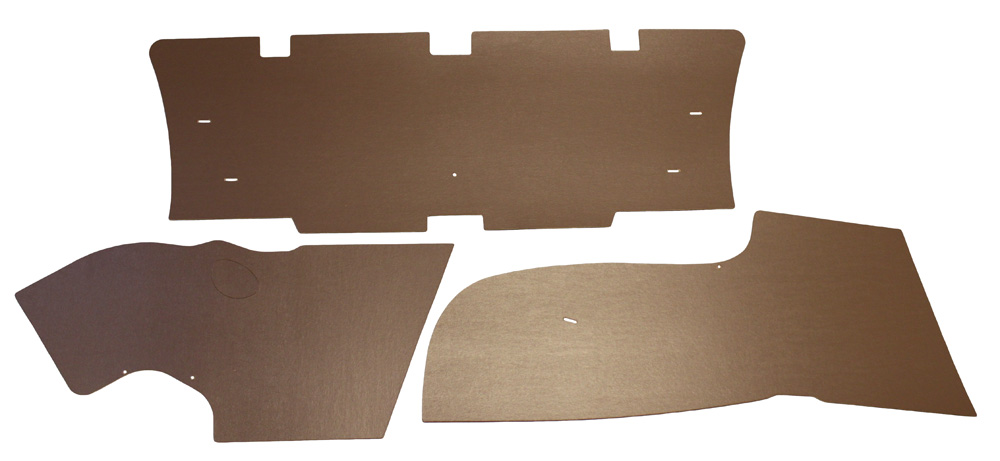 Trunk Cardboard Set, 1949-51 Oldsmobile 76 and 88, 1951 88A two and four door sedans