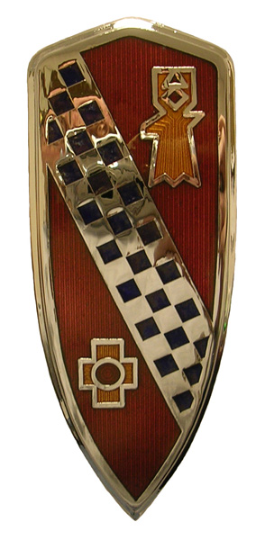 TRUNK LIGHT EMBLEM, 1939-41 BUICK