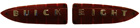 Buick Eight Plastic Lens with metal letters, Buick 1942-48