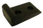 TAILGATE SUPPORT BUMPER, 1957-58 OLDS & BUICK WAGONS