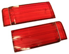Tail Light Lenses, pair, 1965 Oldsmobile Cutlass/442