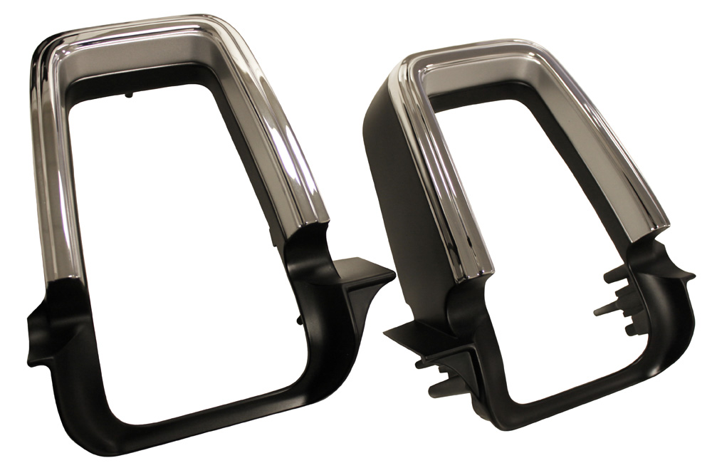 Chrome Tail Light Bezels, pair 1969 Cutlass/442