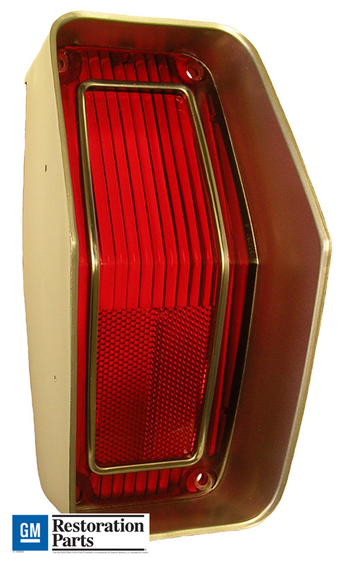 Tail Light Lens w/ molding, 1970 Cutlass Supreme