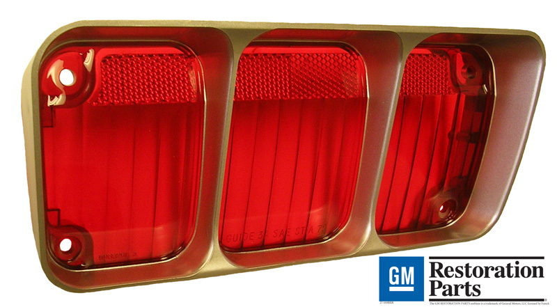 Lower Tail Light Lens - 1972 Cutlass, 442 & Supreme