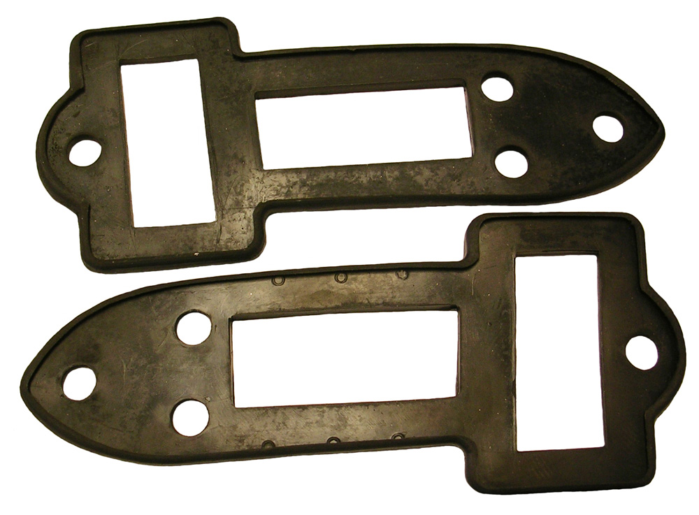 Tail Lamp Mounting Pads, pair, 1941 Buick Super and Roadmaster Touring Sedan & Phaeton