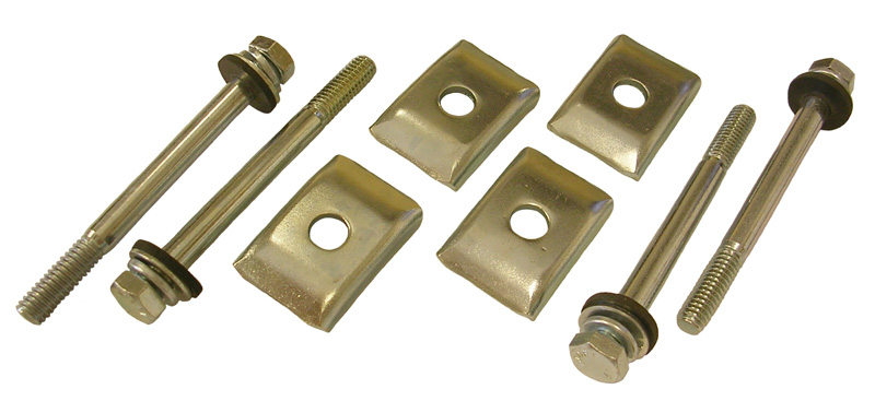 Valve Cover Brackets and Bolts, 1954-58 Oldsmobile V8 set of four