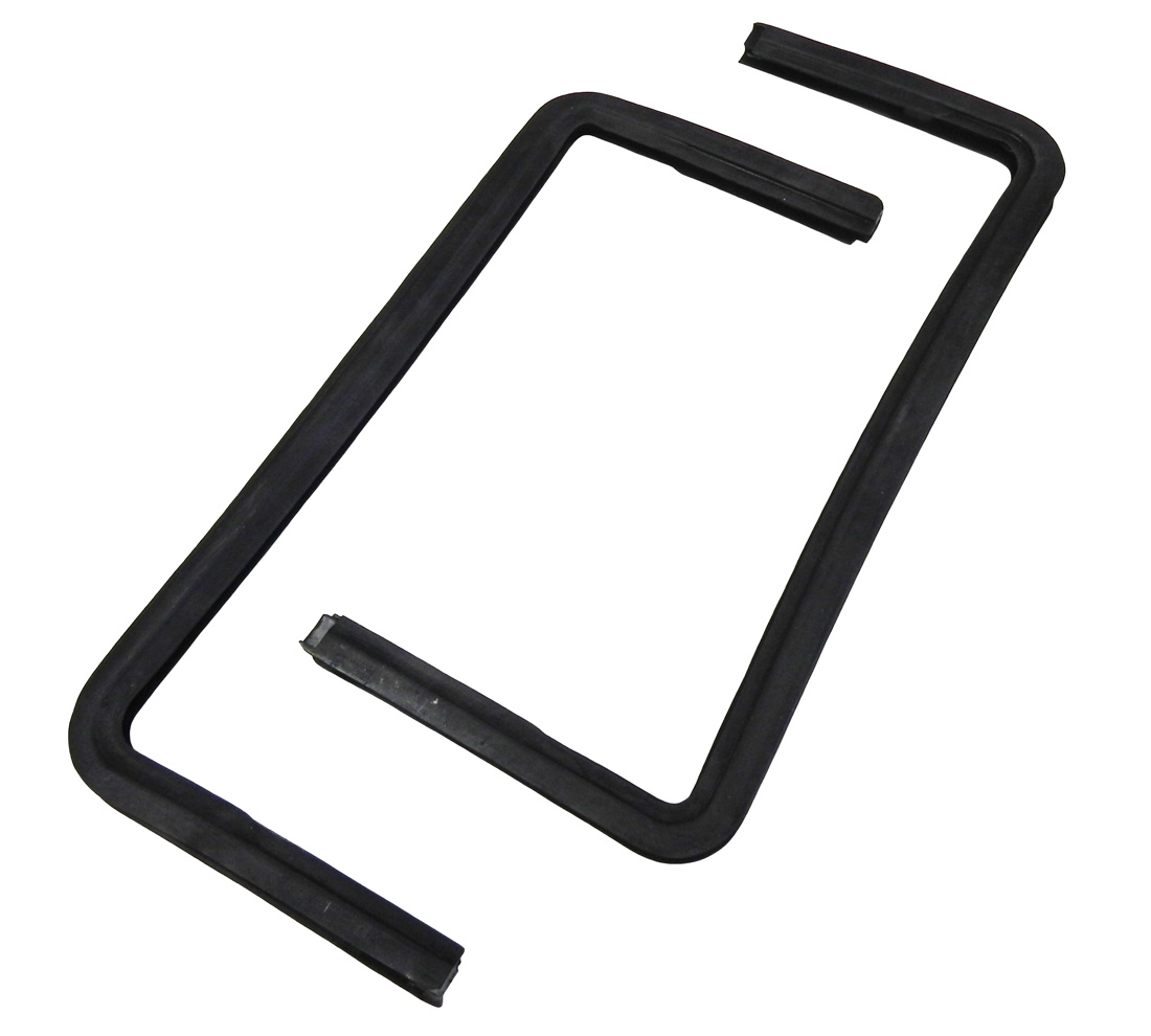 Front vent window weatherstrips, 1954-56 Cadillac and Buick four door sedans