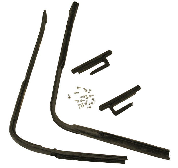 Vent Window Weatherstrips, 1950-51 Oldsmobile, 1950-53 Buick
