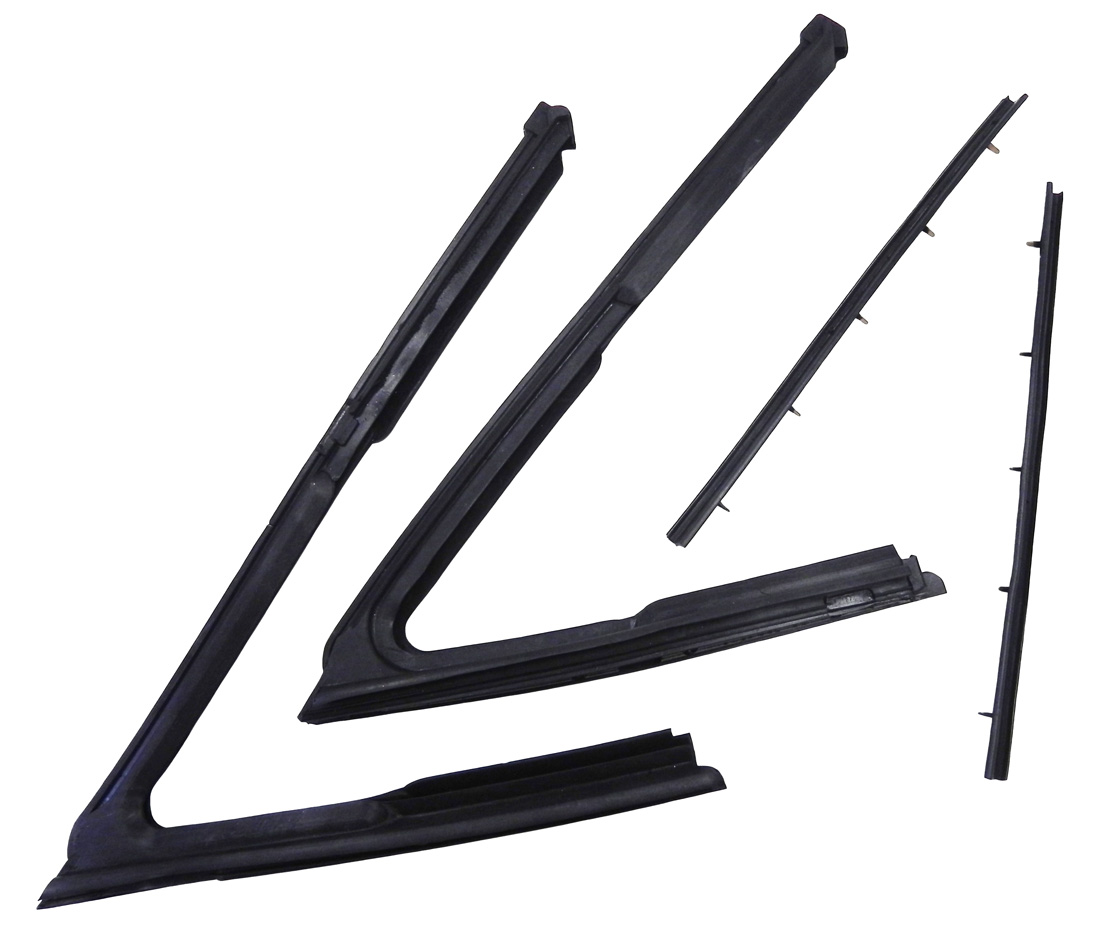 Vent window weatherstrips, 1961-63 F-85 closed models