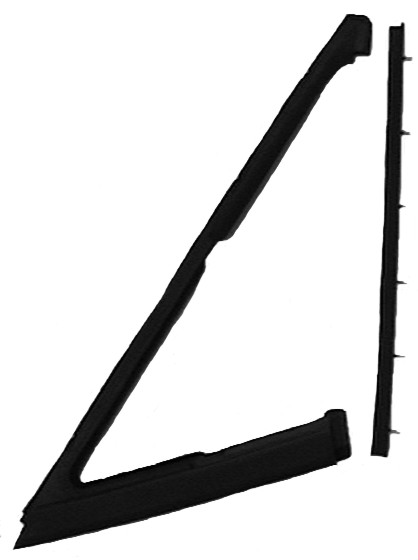 Vent Window Weatherstrips, 1968-72 Sport Coupe
