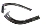 Chrome Vinyl Top Rear Moldings, pair, 1970-72 Cut S & 442