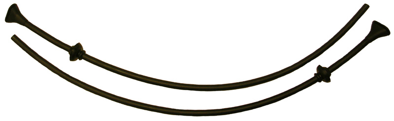 Windshield Channel to Fender Drain Tubes, pair, 1957-58 Oldsmobile and Buick