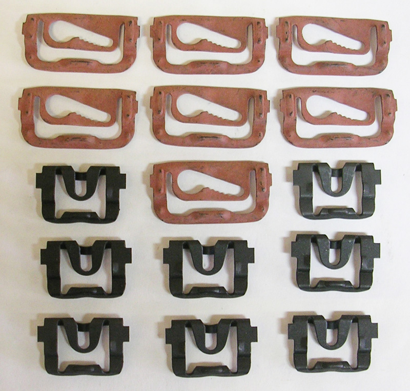 Windshield Molding Clip Set, 15 pieces, 1968-72 Cutlass, 442