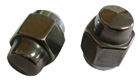 Stainless Capped Style Lug Nut, single, 1968-77 SSII-III